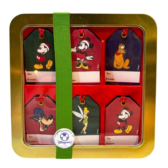 Vintage The Disney Store 60 Cards and 60 Tags Set Mickey & Minnie,‎ Tinker Bell - Picture 1 of 4